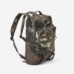 Plecak Solognac Tactical 20 litrów camo. Zielone plecaki męskie SOLOGNAC, bez wzorów, z materiału, klasyczne. Za 49.99 zł.
