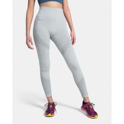 Damskie legginsy bezszwowe Kilpi SEAMIO-W. Szare legginsy damskie Kilpi, bez wzorów. Za 145.26 zł.