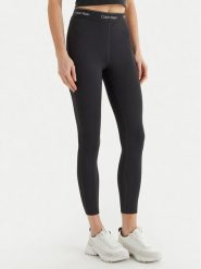 Calvin Klein Performance Legginsy LVGWS5L609 Czarny Slim Fit. Czarne legginsy damskie Calvin Klein Performance, bez wzorów, z syntetyku. Za 249.99 zł.