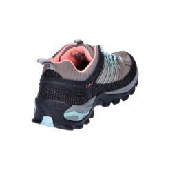 Buty trekkingowe damskie CMP Rigel Low. Brązowe obuwie trekkingowe damskie CMP, z materiału, bez zapięcia. Za 352.81 zł.