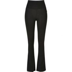 Legginsy damskie Urban Classics Organic Stretch Jersey Bootcut. Czarne legginsy damskie Urban Classics, bez wzorów, z jersey. Za 164.00 zł.