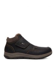 Rieker Botki CEO-03680-25 Brązowy ciemny. Brązowe botki męskie Rieker, bez wzorów, ze skóry, bez obcasa, bez zapięcia. Za 459.99 zł.