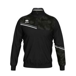 Kurtka Errea Erick Ad Dorośli. Czarne kurtki sportowe męskie ERREA, s, bez wzorów, z materiału, bez kaptura, do biegania. Za 217.05 zł.