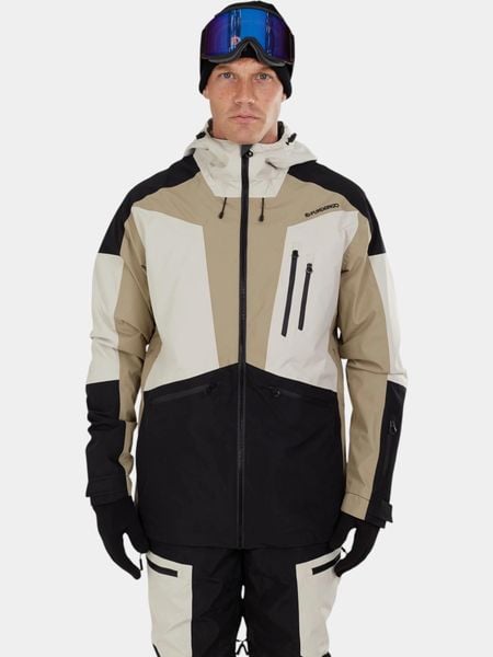 Kurtka Męska Fundango Rigel ECO 3L. Zielone kurtki sportowe męskie FUNDANGO, na zimę, l, bez wzorów, z materiału, bez kaptura, narciarskie. Za 599.00 zł.