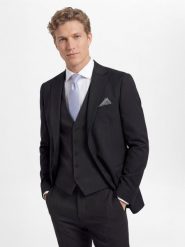 Finshley & Harding kurtka modułowa Mężczyźni Modern Fit szary, 110. Szare kurtki męskie Finshley & Harding, m, bez wzorów, z syntetyku, biznesowe, bez kaptura. Za 699.95 zł.