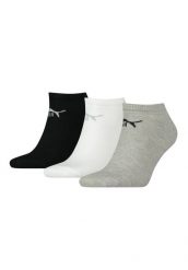 Puma Skarpety Stopki 3-Pack 94710907. Białe skarpety męskie Puma, bez wzorów, z bawełny. Za 36.99 zł.