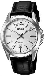 Zegarek Męski CASIO MTP-1370L-7AVDF + BOX. Zegarki męskie Casio, bez wzorów. Za 202.60 zł.
