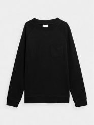 Outhorn Bluza OTHAW23TSWSM680 Czarny Regular Fit. Czarne bluzy męskie Outhorn, m, bez wzorów, z bawełny, bez ramiączek, bez kaptura. Za 99.99 zł.