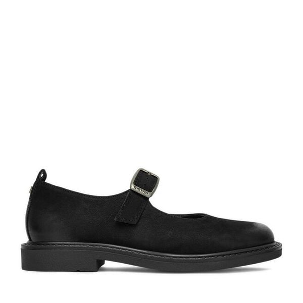Baleriny G-Star. Czarne balerinki damskie G-Star, bez wzorów, retro, bez obcasa, bez zapięcia. Za 179.99 zł.
