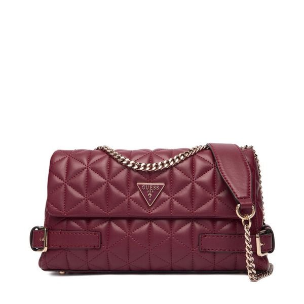 Torebka Guess. Czerwone torebki wizytowe damskie Guess, z aplikacjami, bez dodatków. Za 589.99 zł.