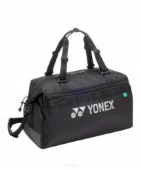 Torba tenisowa Yonex Gearlogic Boston Bag. Czarne torby na ramię męskie YONEX, z poliesteru, na ramię. Za 349.00 zł.