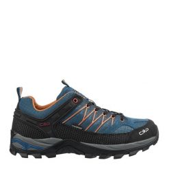 Buty trekkingowe męskie CMP RIGEL LOW. Czarne trekkingi męskie CMP, z materiału, bez zapięcia. Za 329.99 zł.