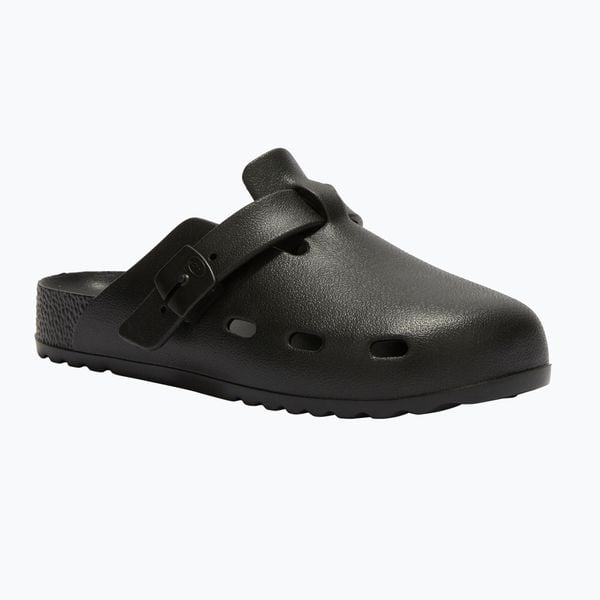 Klapki Scholl Bahia EVA. Czarne klapki damskie Scholl, bez wzorów, z materiału, bez zapięcia. Za 189.99 zł.
