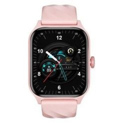 Smartwatch Weofly Active różowy. Czerwone smartbandy WEOFLY, bez wzorów. Za 82.99 zł.