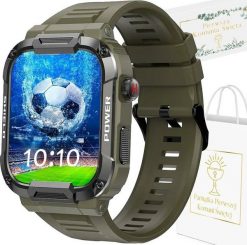 Smartwatch Rubicon Zegarek SMARTWATCH KOMUNIA Rubicon KF07 green. Zielone zegarki smartwatch Rubicon, bez wzorów. Za 199.00 zł.