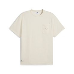 Męska koszulka PUMA Class Pinnacle o luźnym kroju PUMA. Białe koszulki sportowe męskie Puma, m, bez wzorów, bez ramiączek, na fitness i siłownię. Za 129.00 zł.