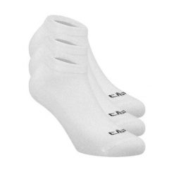 Męskie Skarpety Bambusowe (zestaw 3 Sztuk). Białe skarpety męskie CMP, bez wzorów. Za 76.99 zł.