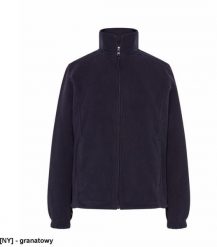 JHK - Bluza polarowa damska, taliowana, z suwakiem i dwoma zapinanymi kieszeniami granatowy 2XL. Niebieskie bluzy damskie JHK, xl, bez wzorów, z polaru, bez ramiączek, bez kaptura. Za 54.92 zł.
