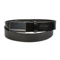 Zestaw męski skórzany premium Beltimore portfel pasek T93 : Rozmiar pasków - r.105-120 cm. Czarne portfele męskie bez wzorów. Za 124.90 zł.