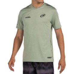 T-shirt Bullpadel Perico. Zielone t-shirty damskie bullpadel, l, bez wzorów, klasyczne, bez kołnierzyka, bez ramiączek. Za 189.80 zł.