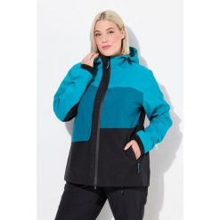 Damskie Kurtka przeciwdeszczowa HYPRAR wodoodporna dwukierunkowy zamek. Czarne kurtki sportowe damskie Ulla Popken, plus size, bez wzorów, z elastanu, bez ramiączek, bez kaptura, trekkingowe. W wyprzedaży za 559.99 zł.