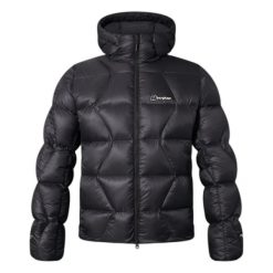 Kurtka puchowa Berghaus Explorer. Czarne kurtki męskie Berghaus, m, bez wzorów, z materiału, klasyczne, bez kaptura. Za 1,358.80 zł.