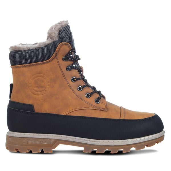 Trapery Luhta. Brązowe trapery damskie Luhta, bez zapięcia. Za 429.99 zł.