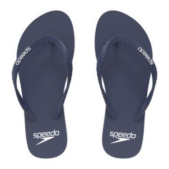 Klapki japonki damskie Speedo Flip Flop. Białe klapki damskie Speedo, bez wzorów, sportowe, bez obcasa, bez zapięcia. Za 69.99 zł.