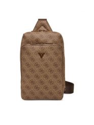 Guess Saszetka HMMILO P5226 Beżowy. Brązowe saszetki i nerki męskie Guess, z tworzywa sztucznego. Za 249.99 zł.
