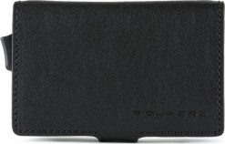 Piquadro Piquadro, Piquadro, Leather, Card Holder, Credit Card Case, Black, Unisex Unisex. Czarne okulary przeciwsłoneczne damskie Piquadro. Za 153.32 zł.