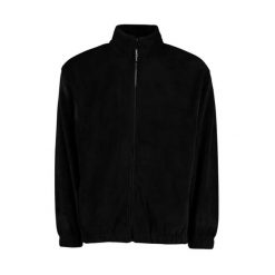 Klasyczny Polar Męski Z Zamkiem Błyskawicznym. Czarne bluzy sportowe męskie Grizzly, na zimę, m, bez wzorów, z polaru, bez kaptura. Za 173.99 zł.