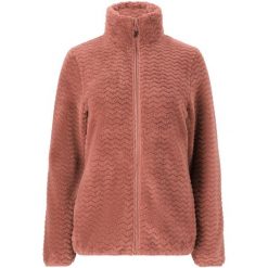 Bluza polarowa damska Whistler Matra. Brązowe bluzy damskie Whistler, bez wzorów, z polaru, sportowe, bez ramiączek, bez kaptura. Za 229.99 zł.