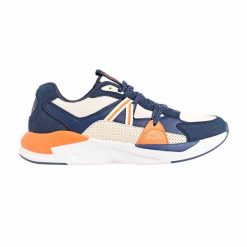 Kosze Kappa Holborn. Niebieskie obuwie sportowe damskie Kappa, bez wzorów, z materiału, bez zapięcia. Za 297.65 zł.