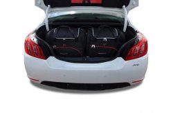 Torby Do Bagażnika Peugeot 508 Limousine 2011-2014 5Szt Kjust. Czarne torby podróżne damskie KJUST, bez wzorów, z kauczuku. Za 1,512.00 zł.
