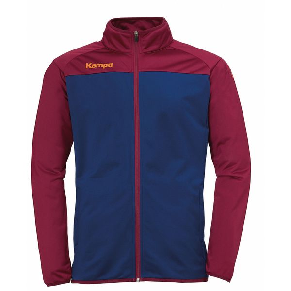 Bluza Kempa Prime Poly Jacket. Czerwone bluzy męskie Kempa, xl, bez wzorów, sportowe, bez ramiączek, bez kaptura. W wyprzedaży za 183.00 zł.