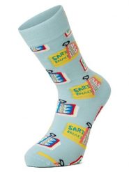 Happy Socks Skarpety Mężczyźni niebieski|żółty|zielony, 41-46. Niebieskie skarpety męskie Happy Socks, bez wzorów, z dzianiny. Za 29.95 zł.