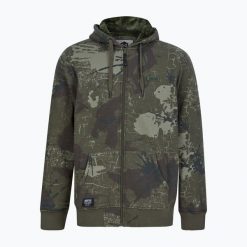 Bluza męska Navitas Identity Sherpa Hoody. Zielone bluzy męskie NAVITAS, m, bez wzorów, sportowe, bez ramiączek, bez kaptura. Za 179.99 zł.