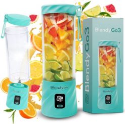 Blender BlendyGo Blender bezprzewodowy BlendyGo 3 550ml USB Miętowy. Zielone blendery BlendyGo. Za 569.80 zł.