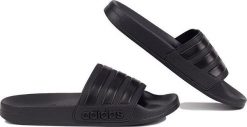 Adidas Klapki adidas Adilette Shower Slides czarne GZ3772 38. Czarne klapki damskie Adidas, bez wzorów, sportowe, bez obcasa, bez zapięcia. Za 115.99 zł.
