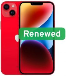 Smartfon poleasingowy Apple Grade C | Apple iPhone 14 | 6.1" Super Retina XDR OLED | 5G | 128GB | Red | iOS | Apple Renew. Czerwone smartfony Apple. Za 1,663.93 zł.