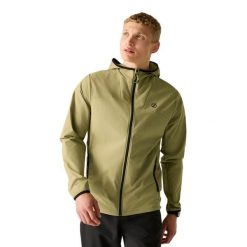 Męska Kurtka Soft Shell Endurance. Zielone kurtki męskie Dare 2B, m, bez wzorów, z materiału, z kapturem. Za 251.99 zł.