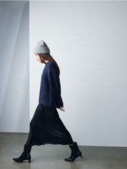 Czapka beanie z wełną - szary. Szare czapki damskie Reserved, bez wzorów, z wełny. W wyprzedaży za 39.99 zł.