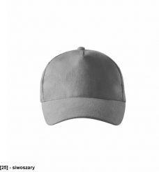MALFINI - ADLER - Czapka unisex, 340 g/m, 100 % bawełna - nastawialna siwoszary. Szare czapki damskie MALFINI, bez wzorów, z bawełny. Za 11.63 zł.