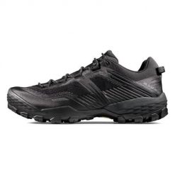 Buty trekkingowe męskie Mammut Ducan Ii Low Gtx. Czarne buty zimowe męskie Mammut, bez wzorów, z materiału, bez obcasa, bez zapięcia. Za 963.00 zł.