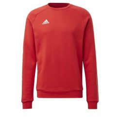 Bluza treningowa adidas Core 18 SW Top M CV3961. Białe bluzy męskie Adidas, m, bez wzorów, casualowe, bez ramiączek, bez kaptura. Za 69.99 zł.