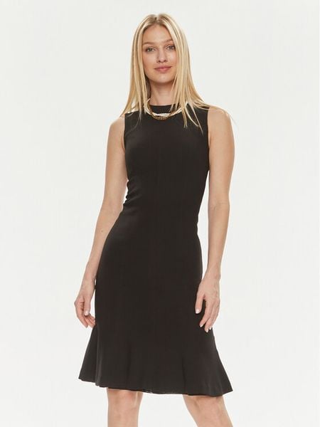 Marciano Guess Sukienka koktajlowa 4GGK33 6869Z Czarny Slim Fit. Czarne sukienki damskie Marciano Guess, z aplikacjami, z syntetyku, wizytowe, bez kołnierzyka, bez ramiączek. Za 729.99 zł.