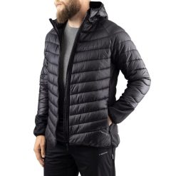 Kurtka pikowana turystyczna męska Viking Bart Warm Pro, PrimaLoft. Czarne kurtki męskie Viking, m, bez wzorów, z puchu, sportowe, bez kaptura. Za 499.90 zł.