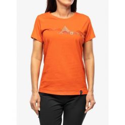 Koszulka bawełniana damska La Sportiva Peaks T-Shirt. Brązowe koszulki sportowe damskie La Sportiva, bez wzorów, z bawełny, bez ramiączek. Za 175.99 zł.