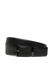 Guess Pasek Męski BMCMCL P4435 Czarny. Czarne paski męskie Guess, ze skóry. Za 199.99 zł.