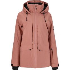 Damska kurtka narciarska Whistler Kingland W-PRO 10.000. Czerwone kurtki sportowe damskie Whistler, na zimę, bez wzorów, bez ramiączek, bez kaptura, narciarskie. Za 404.99 zł.